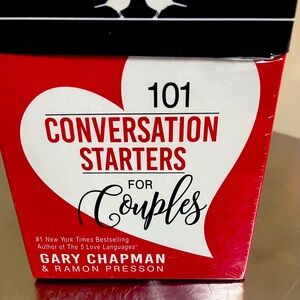 101 Conversation Starters by Gary Chapman. Brand new in box, set of cards.